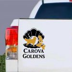 carova white and gold logo
